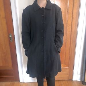 Black Swing Coat